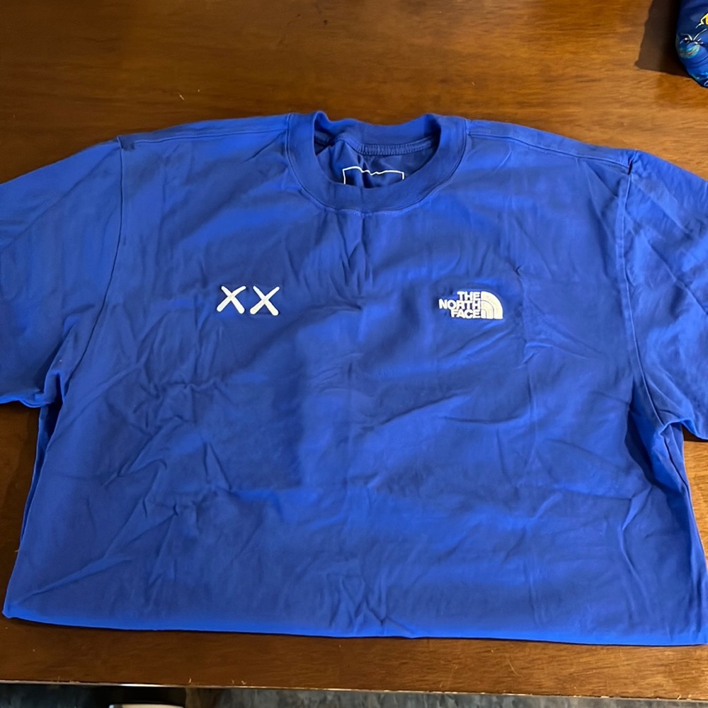 The north face x Kaws t shirt